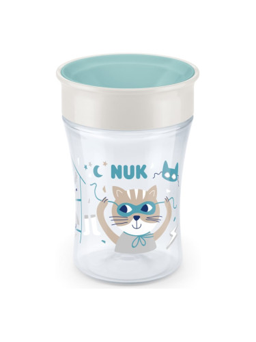 NUK Magic Cup чаша с капачка 8m+ Green 230 мл.