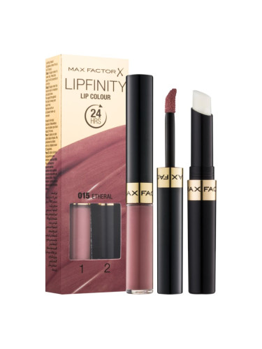 Max Factor Lipfinity Lip Colour дълготрайно червило с балсам цвят 015 Etheral 4,2 гр.