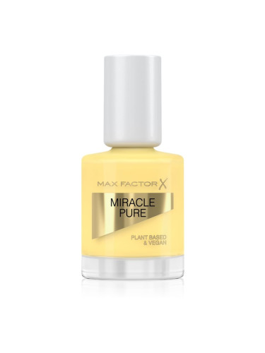 Max Factor Miracle Pure дълготраен лак за нокти цвят 500 Lemon Tea 12 мл.