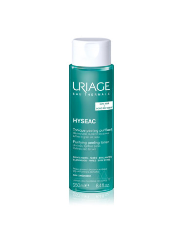 Uriage Hyseac Purifying Peeling Toner почистващ тоник за регулиране на себума и минимизиране на порите s AHA 250 мл.