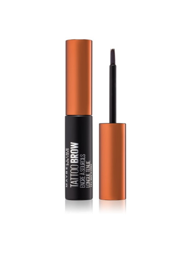 MAYBELLINE NEW YORK Tattoo Brow семи-перманента гел боя за вежди цвят Medium Brown 4.6 гр.