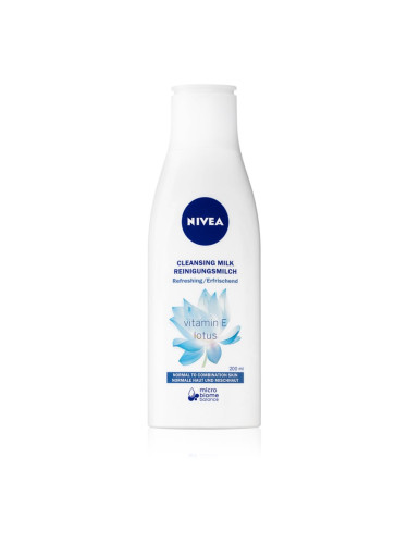 Nivea Face Cleansing почистващо мляко за тяло за нормална към смесена кожа 200 мл.