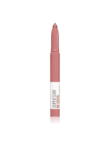 MAYBELLINE NEW YORK SuperStay Ink Crayon стик-червило цвят 105 On The Grind 1.5 гр.