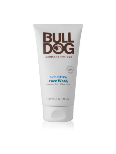 Bulldog Sensitive Face Wash почистващ гел за лице 150 мл.