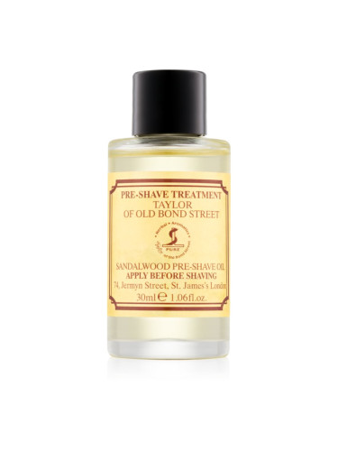 Taylor of Old Bond Street Sandalwood олио преди бръснене 30 мл.