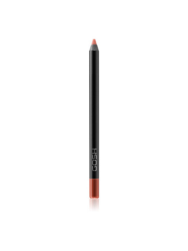 Gosh Velvet Touch водоустойчив молив за устни цвят 001 Nougat Crisp 1,2 гр.