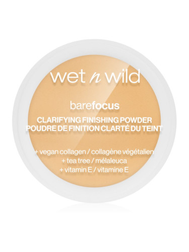 Wet n Wild Bare Focus Clarifying Finishing Powder матираща пудра цвят Light/Medium 6 гр.