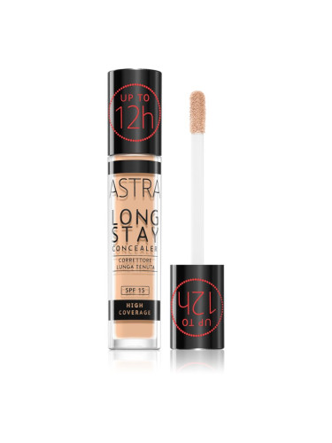 Astra Make-up Long Stay коректор с висока покривност SPF 15 цвят 003C Almond 4,5 мл.