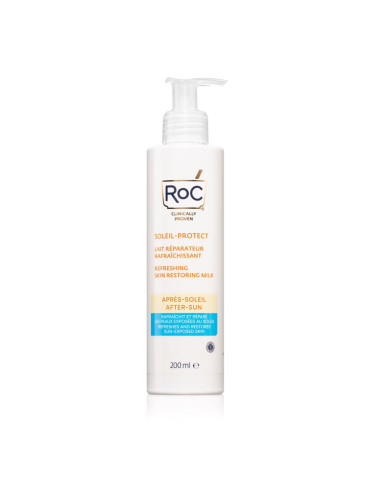 RoC Soleil Protect Refreshing Skin Restoring Milk успокояващ крем след слънчеви бани 200 мл.