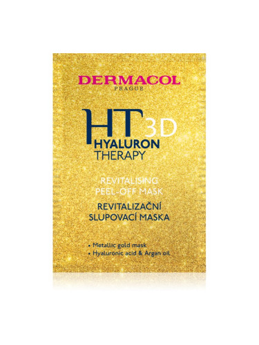 Dermacol Hyaluron Therapy 3D съживяваща пилинг-маската за лице с хиалуронова киселина 15 мл.