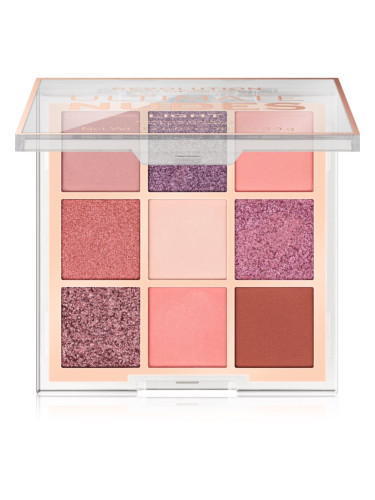 Revolution Ultimate Nudes палитра сенки за очи цвят Light 8 гр.