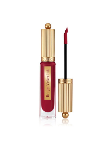 Bourjois Rouge Velvet Ink течно червило с матиращ ефект цвят 10 Re(d)Belle 3.5 мл.