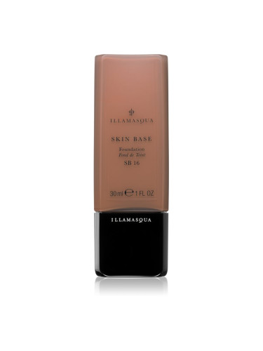 Illamasqua Skin Base дълготраен матиращ фон дьо тен цвят SB 16 30 мл.