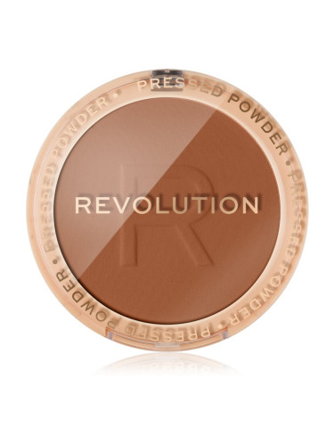 Makeup Revolution Reloaded нежна компактна пудра цвят Chestnut 6 гр.