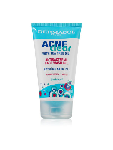 Dermacol Acne Clear почистващ гел за проблемна кожа, акне 150 мл.