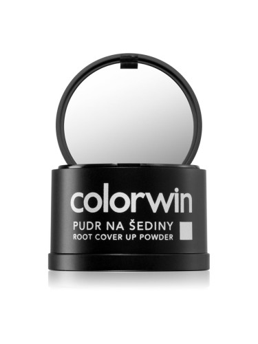 Colorwin Powder пудра за коса за обем и скриване на бяла коса цвят Dark Brown 3,2 гр.