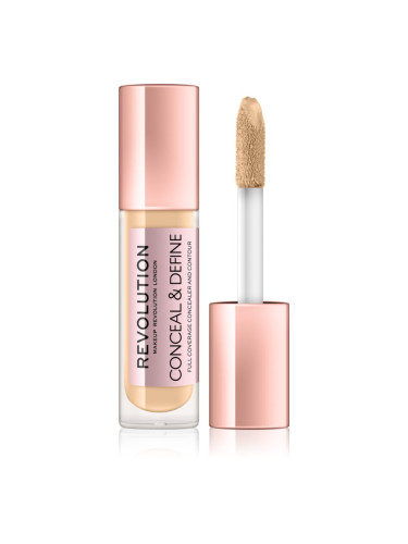 Makeup Revolution Conceal & Define течен коректор цвят C5,7 4 гр.