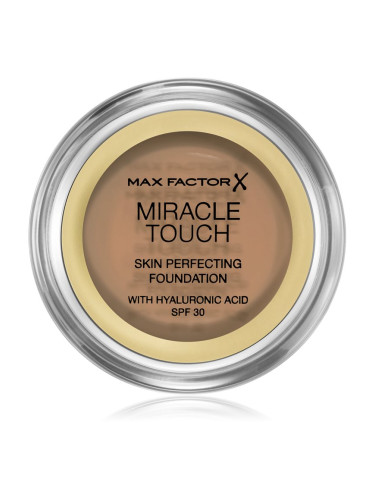 Max Factor Miracle Touch овлажняващ крем SPF 30 цвят 097 Toasted Almond 11,5 гр.