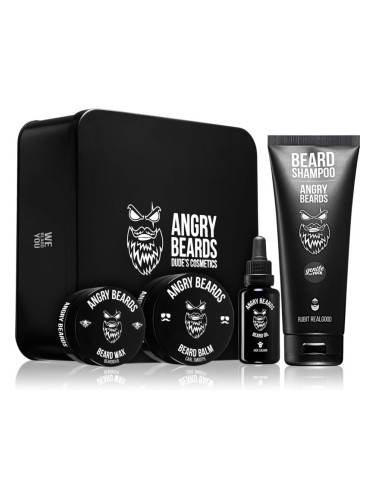 Angry Beards Saloon Set комплект за брадата за мъже 1 бр.