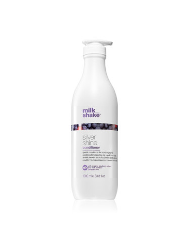 Milk Shake Silver Shine балсам за руса коса неутрализиращ жълтеникавите оттенъци 1000 мл.