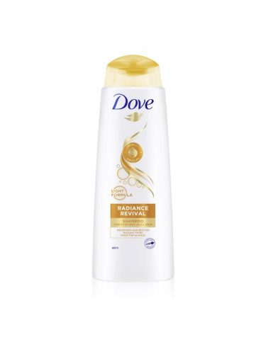Dove Nutritive Solutions Radiance Revival шампоан за блясък за суха и крехка коса 400 мл.
