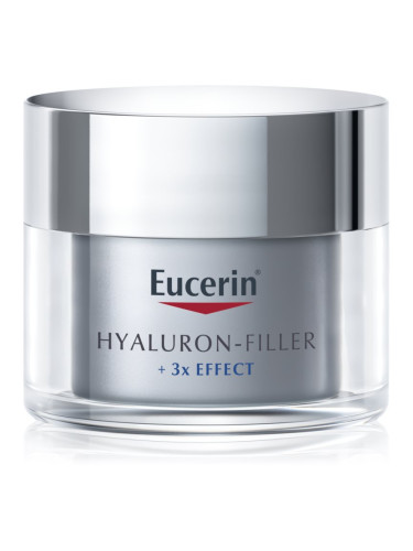 Eucerin Hyaluron-Filler + 3x Effect нощен крем  против стареене на кожата 50 мл.