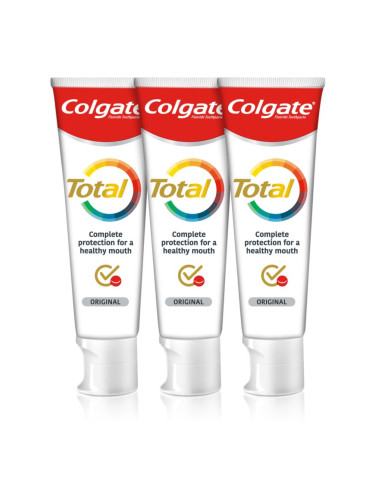 Colgate Total Original паста за зъби 3x75 мл.
