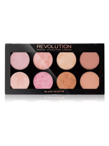 Makeup Revolution Golden Sugar 2 Rose Gold палитра с ружове 13 гр.