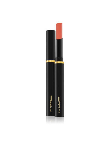 MAC Cosmetics Powder Kiss Velvet Blur Slim Stick матиращо хидратиращо червило цвят Marrakesh-Mere 2 гр.
