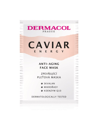 Dermacol Caviar Energy стягаща маска против бръчки 16 мл.