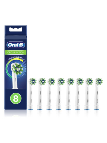 Oral B Cross Action CleanMaximiser резервни глави за четка за зъби 8 бр.