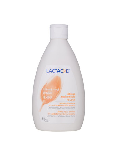 Lactacyd Femina успокояваща емулсия за интимна хигиена 400 мл.