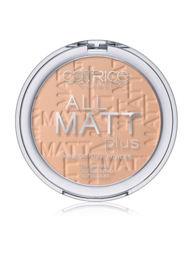 Catrice All Matt Plus матираща пудра цвят 025 Sand Beige 10 гр.