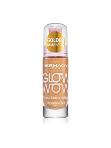 Dermacol GLOW WOW Golden Illuminator озаряващ флуид 20 мл.