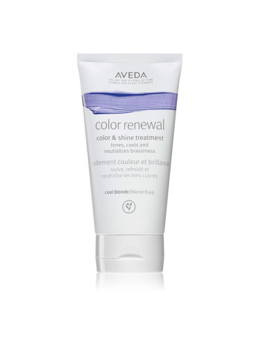 Aveda Color Renewal Color & Shine Treatment Възстановяваща цветна маска За коса цвят Cool Blonde 150 мл.