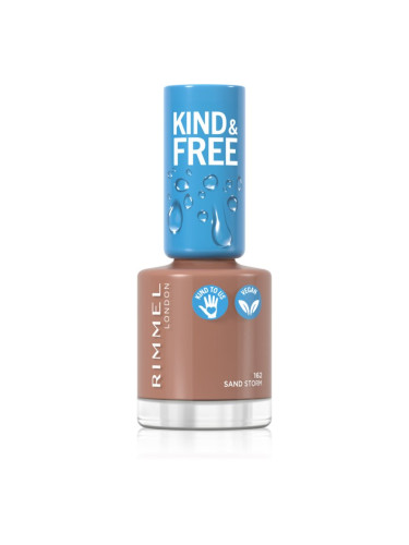 Rimmel Kind & Free лак за нокти цвят 162 Sand Storm 8 мл.