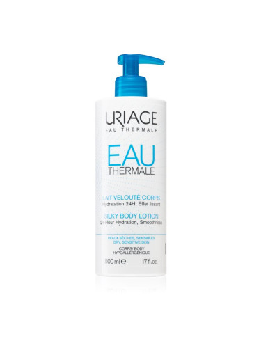 Uriage Eau Thermale Silky Body Lotion копринен лосион за тяло за суха и чувствителна кожа 500 мл.