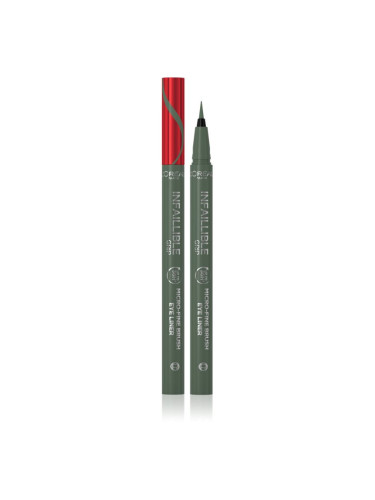 L’Oréal Paris Infaillible Grip 36h Micro-Fine liner очна линия писалка цвят 05 Sage Green 0,4 гр.