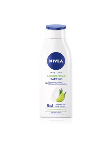 Nivea Lemongrass хидратиращо мляко за тяло 400 мл.
