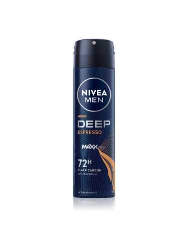 NIVEA MEN Deep антиперспирант-спрей за мъже Espresso 150 мл.