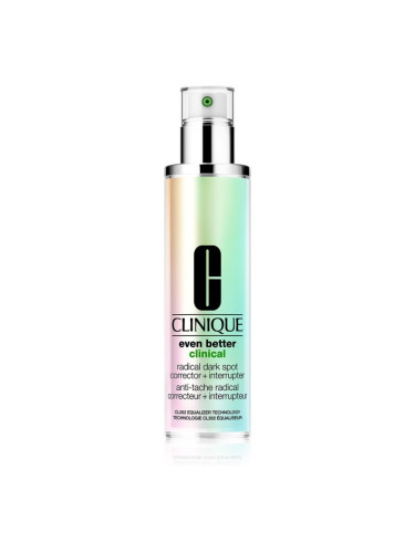 Clinique Even Better Clinical™ Radical Dark Spot Corrector + Interrupter озаряващ серум против пигментни петна 100 мл.