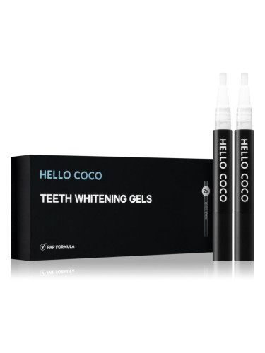 Hello Coco PAP+ Teeth Whitening Gels резервен пълнител с избелващ ефект 2 бр.
