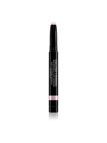 GOSH COPENHAGEN Mineral Waterproof дълготрайни сенки за очи в молив водоустойчиви цвят Rose 1.4 гр.