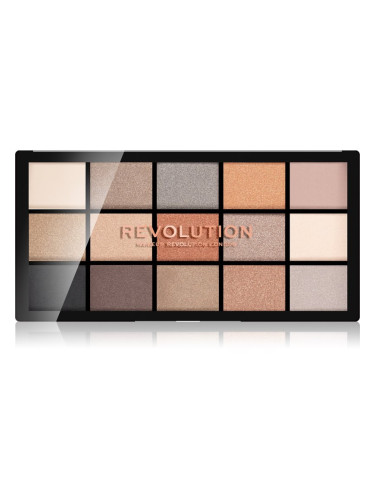 Makeup Revolution Reloaded палитра от сенки за очи цвят Iconic 2.0 15x1,1 гр.