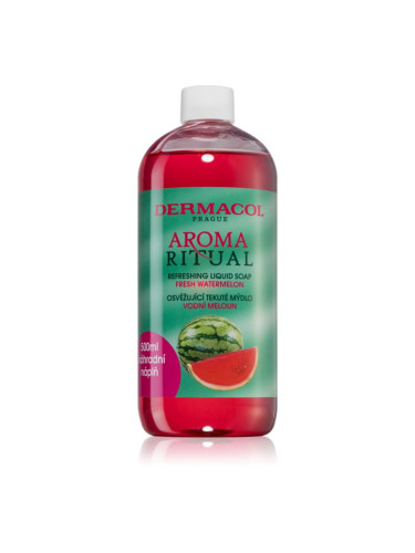 Dermacol Aroma Moment Fresh Watermelon течен сапун за ръце пълнител 500 мл.