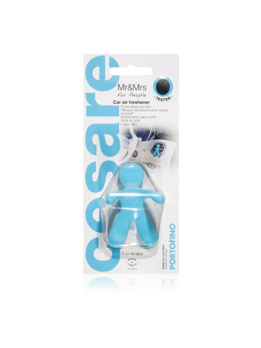 Mr & Mrs Fragrance Cesare Portofino aроматизатор за автомобил 1 бр.