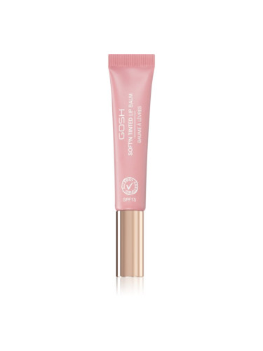 GOSH COPENHAGEN Soft`n Tinted тониращ балсам за устни SPF 15 цвят 004 Vintage Rose 8 мл.