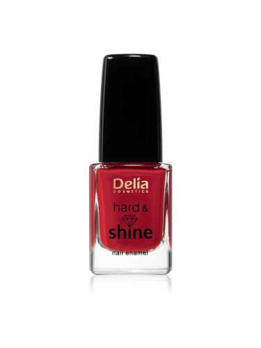 Delia Cosmetics Hard & Shine укрепващ лак за нокти цвят 808 Nathalie 11 мл.