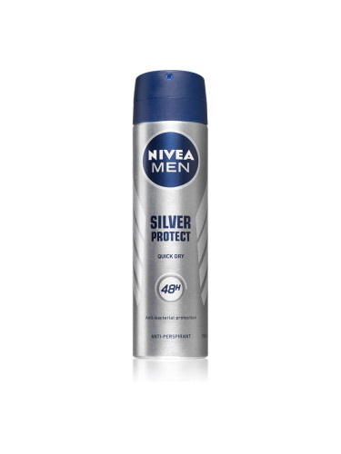 NIVEA MEN Silver Protect антиперспирант-спрей 48 часа 150 мл.