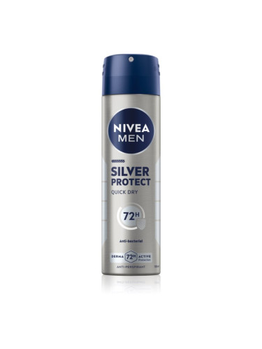 NIVEA MEN Silver Protect антиперспирант-спрей 72 ч. 150 мл.